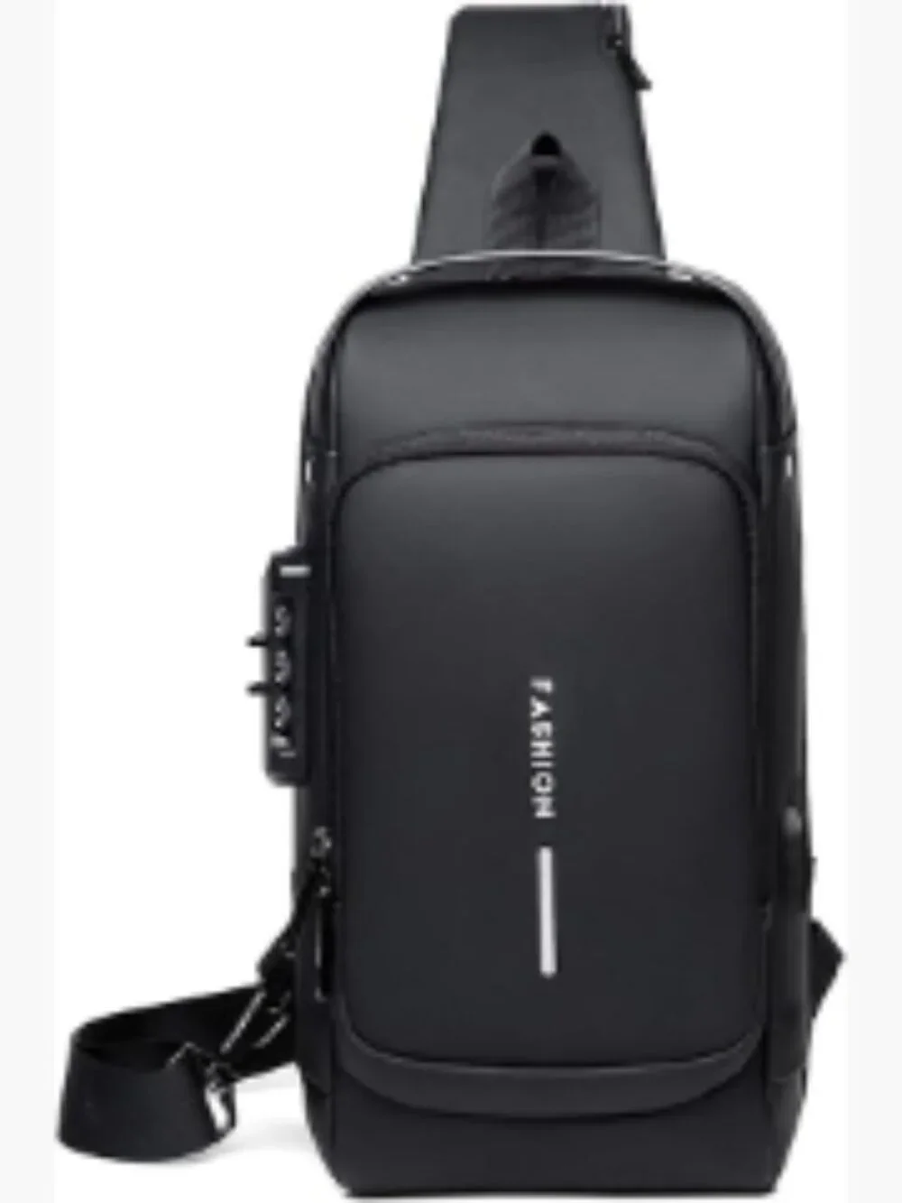 Anti-theft Chest Bag Business Shoulder Bag Satchel with USB